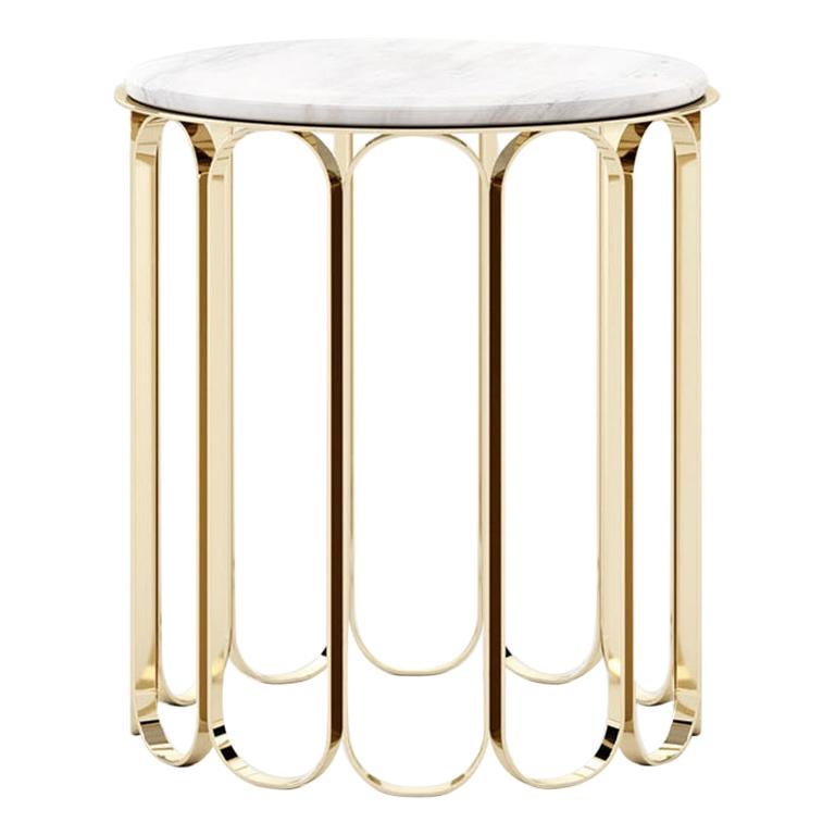 Cartouche Side Table For Sale