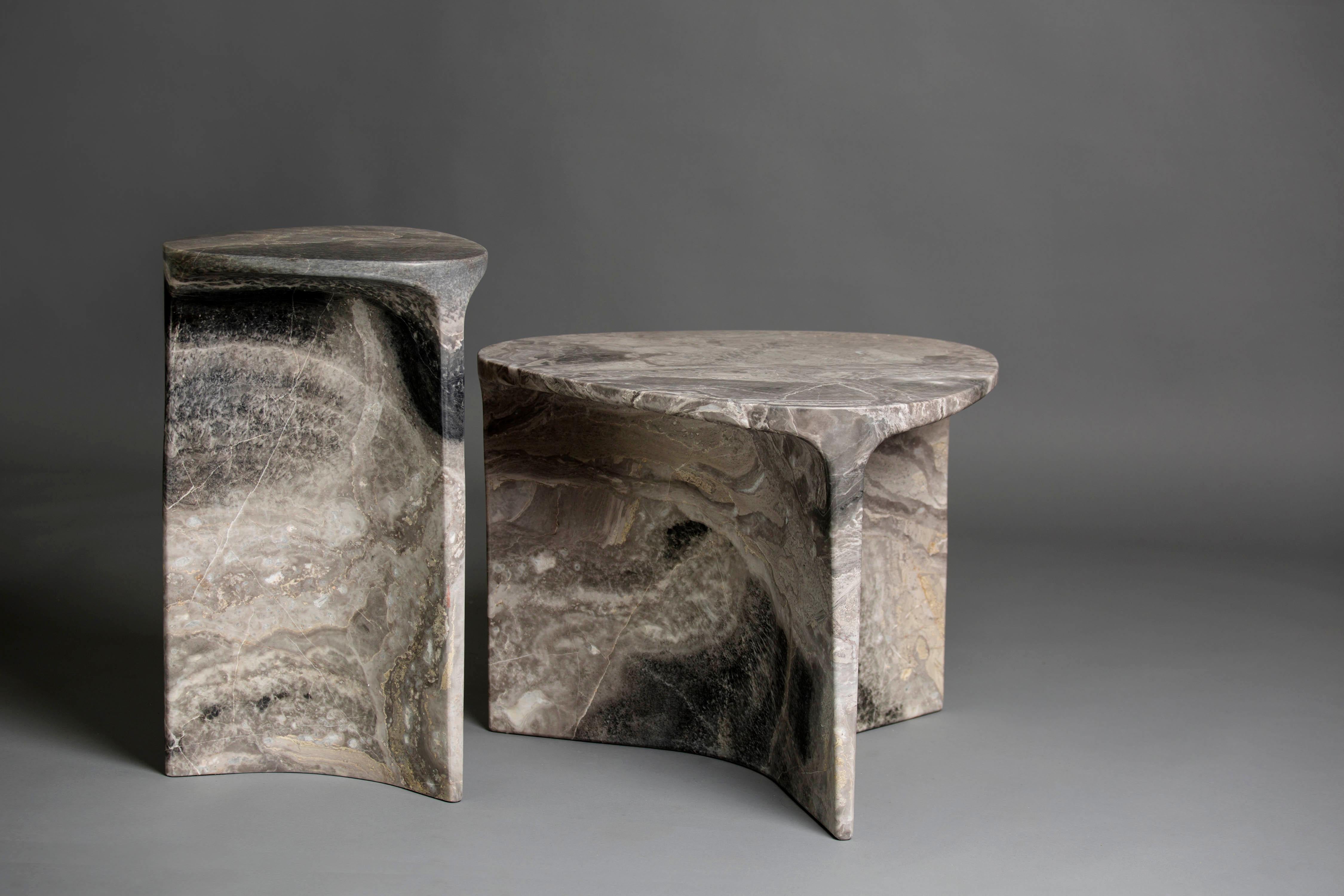 Carv Occasional Table in Orobico Marble by Daniel Fintzi for Formar In New Condition For Sale In 中西區, HK
