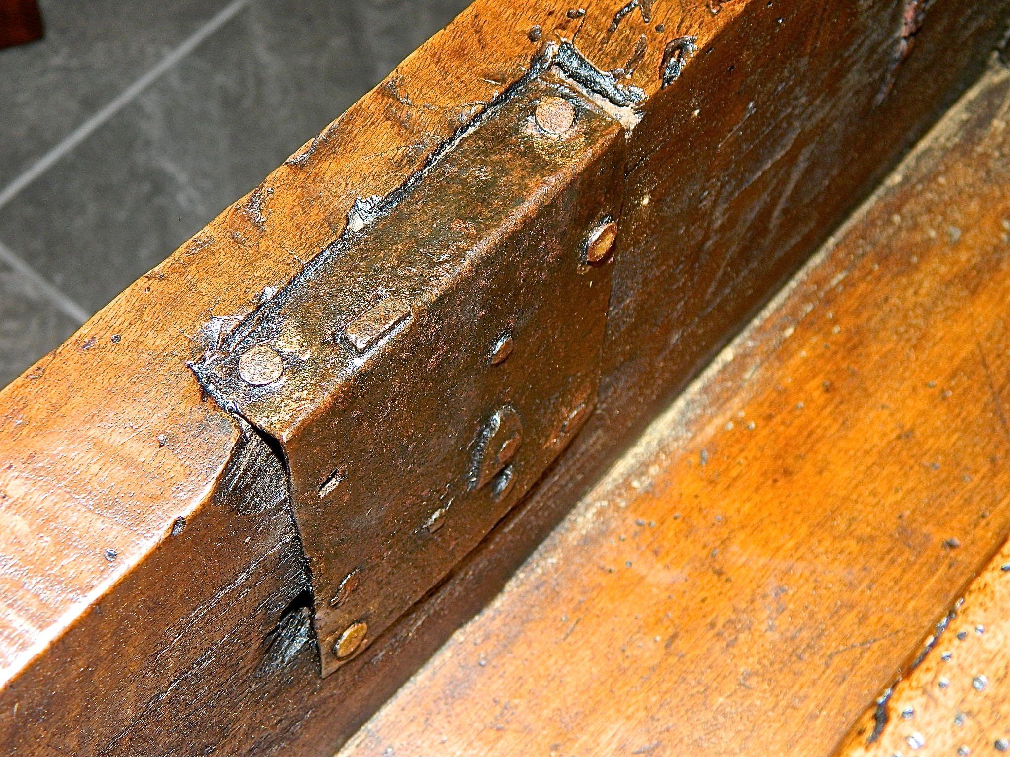 Carved 17th Century Two-Drawer Spanish Library Table 4