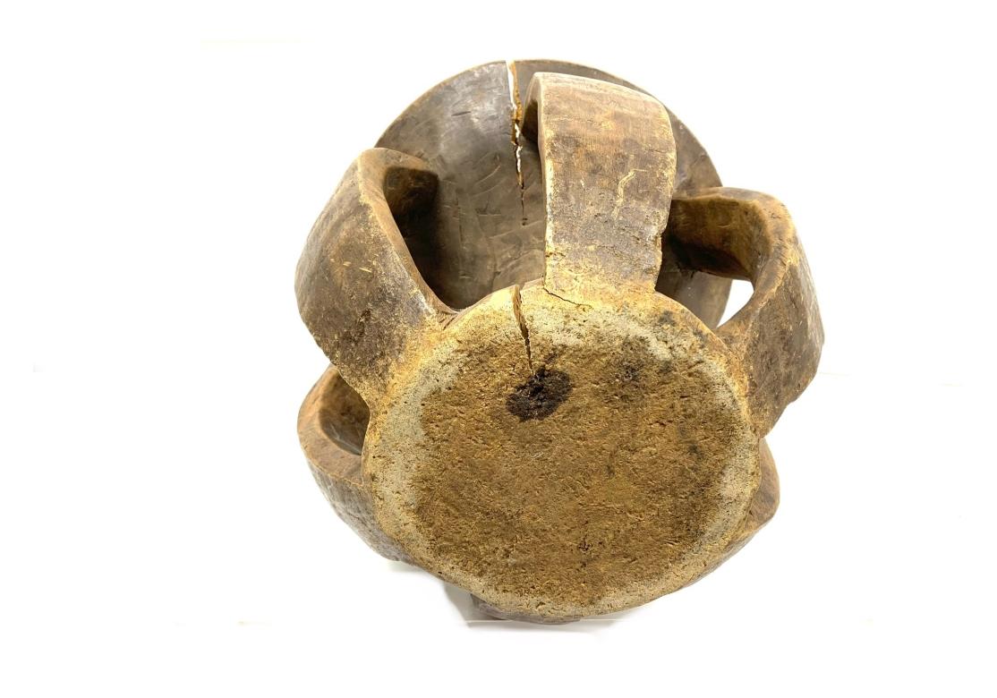 Carved African Stool/ Baga Tribe For Sale 4