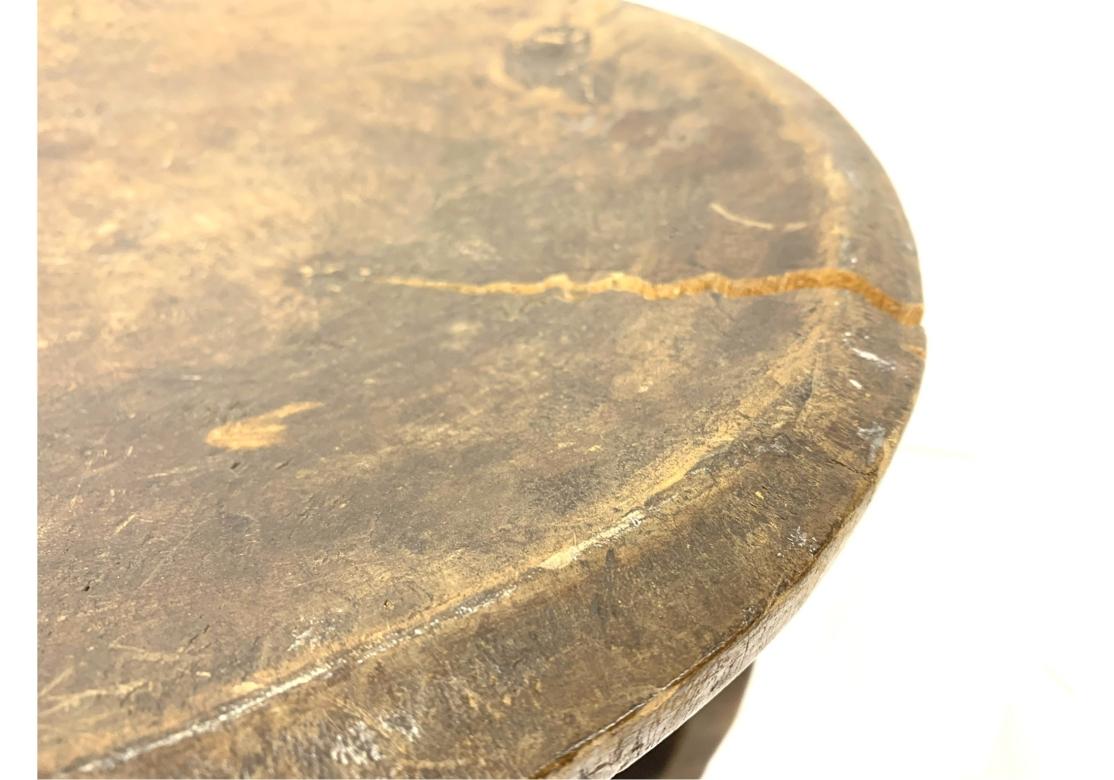 Carved African Stool/ Baga Tribe For Sale 1