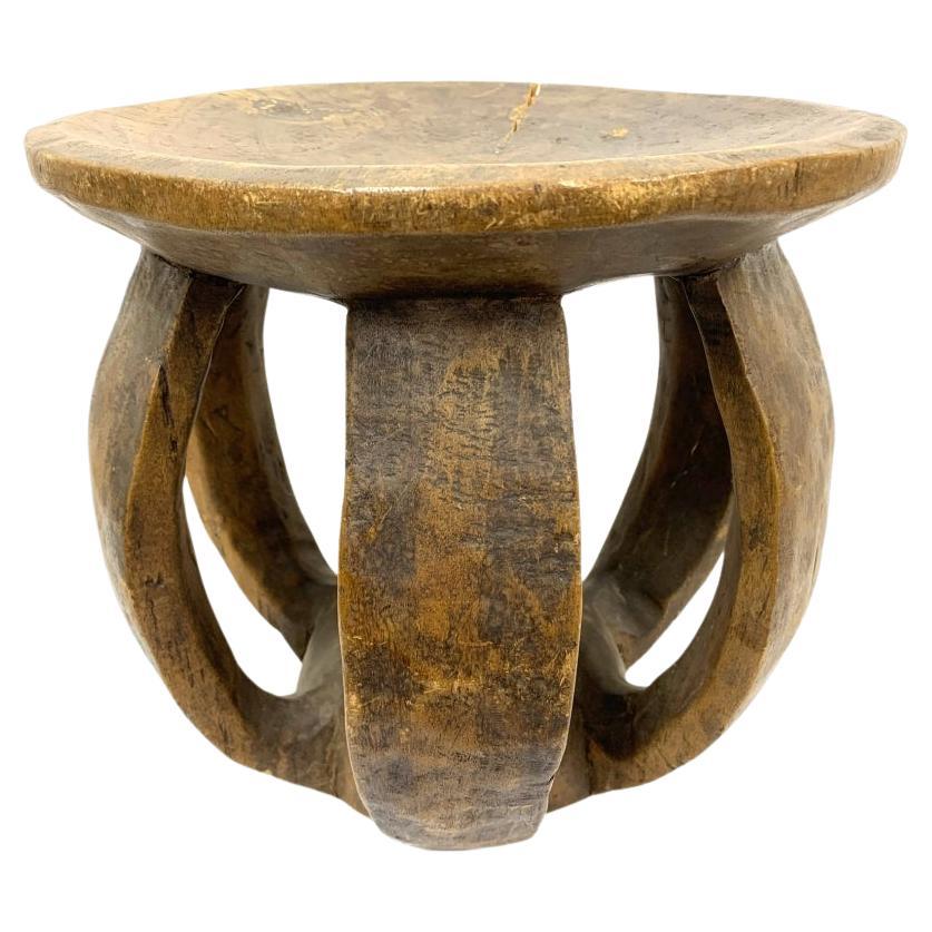 Carved African Stool/ Baga Tribe