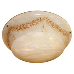 Carved Alabaster Fixture