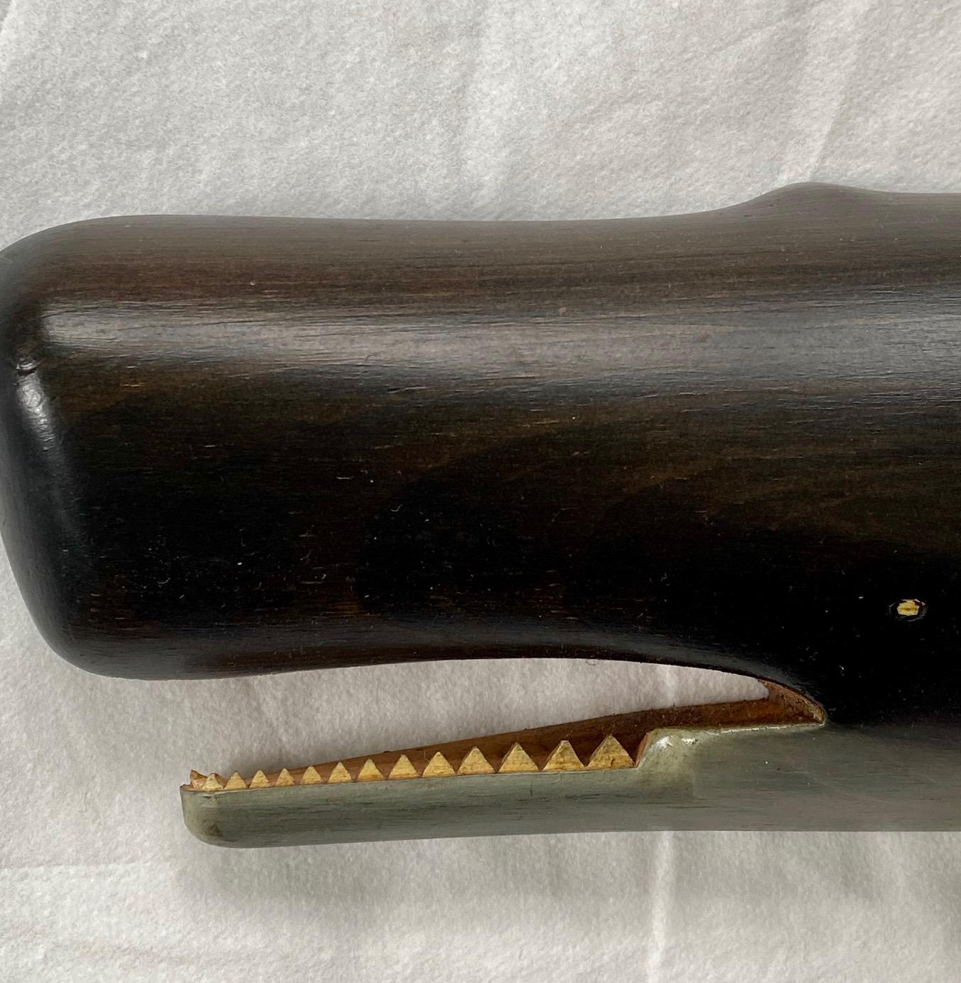 American Carved and Decorated Sperm Whale by M. Gracie, 1976
