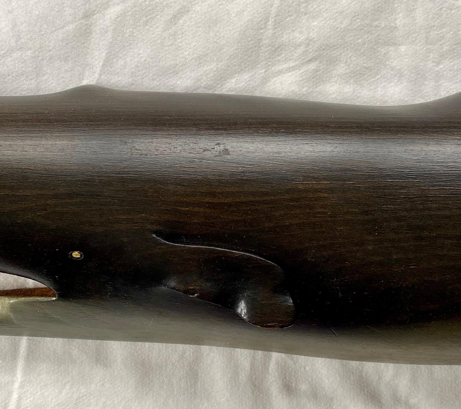 Hand-Carved Carved and Decorated Sperm Whale by M. Gracie, 1976