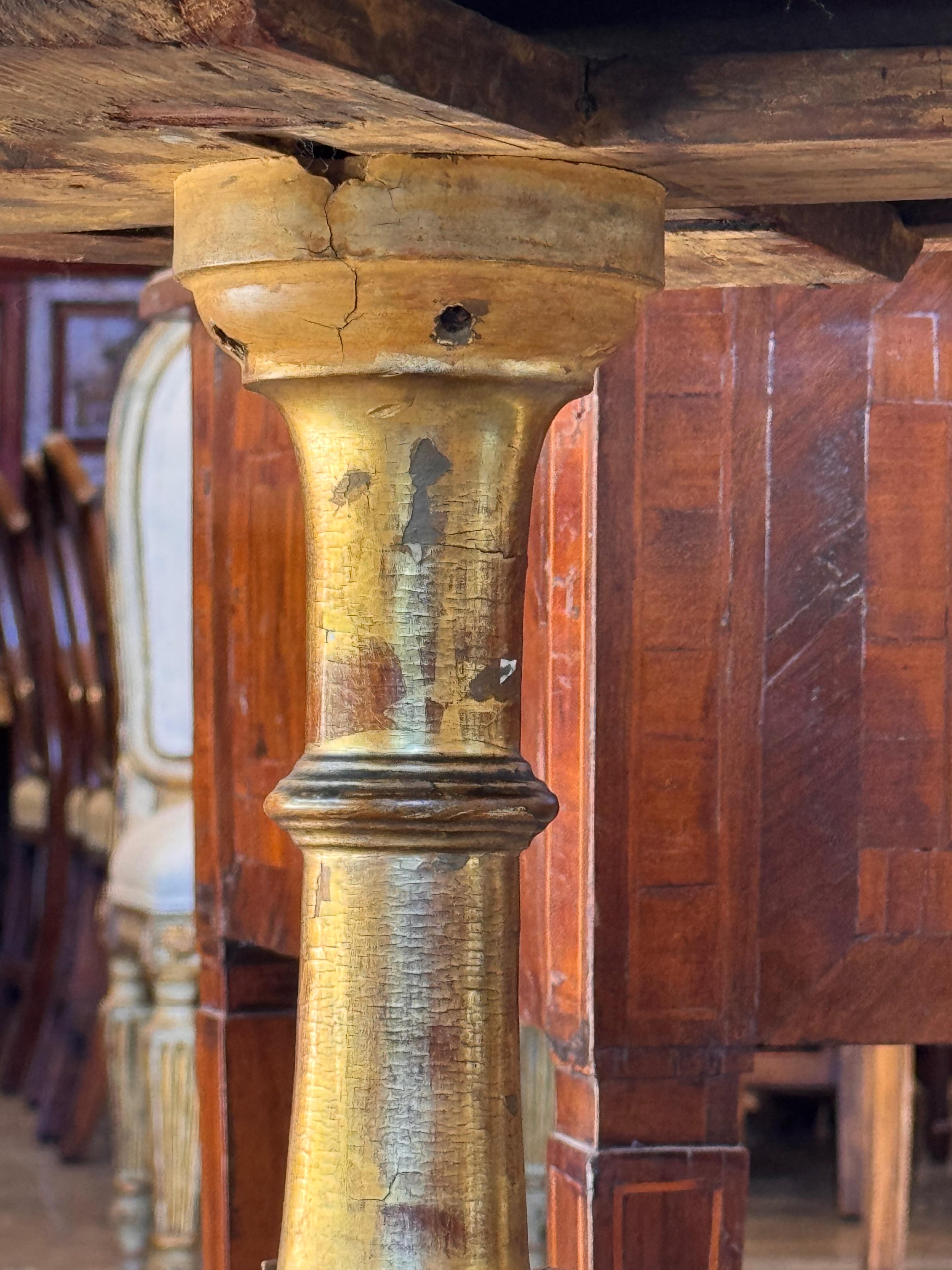 Carved and Gilded Side Table 3