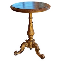 Carved and Gilded Side Table