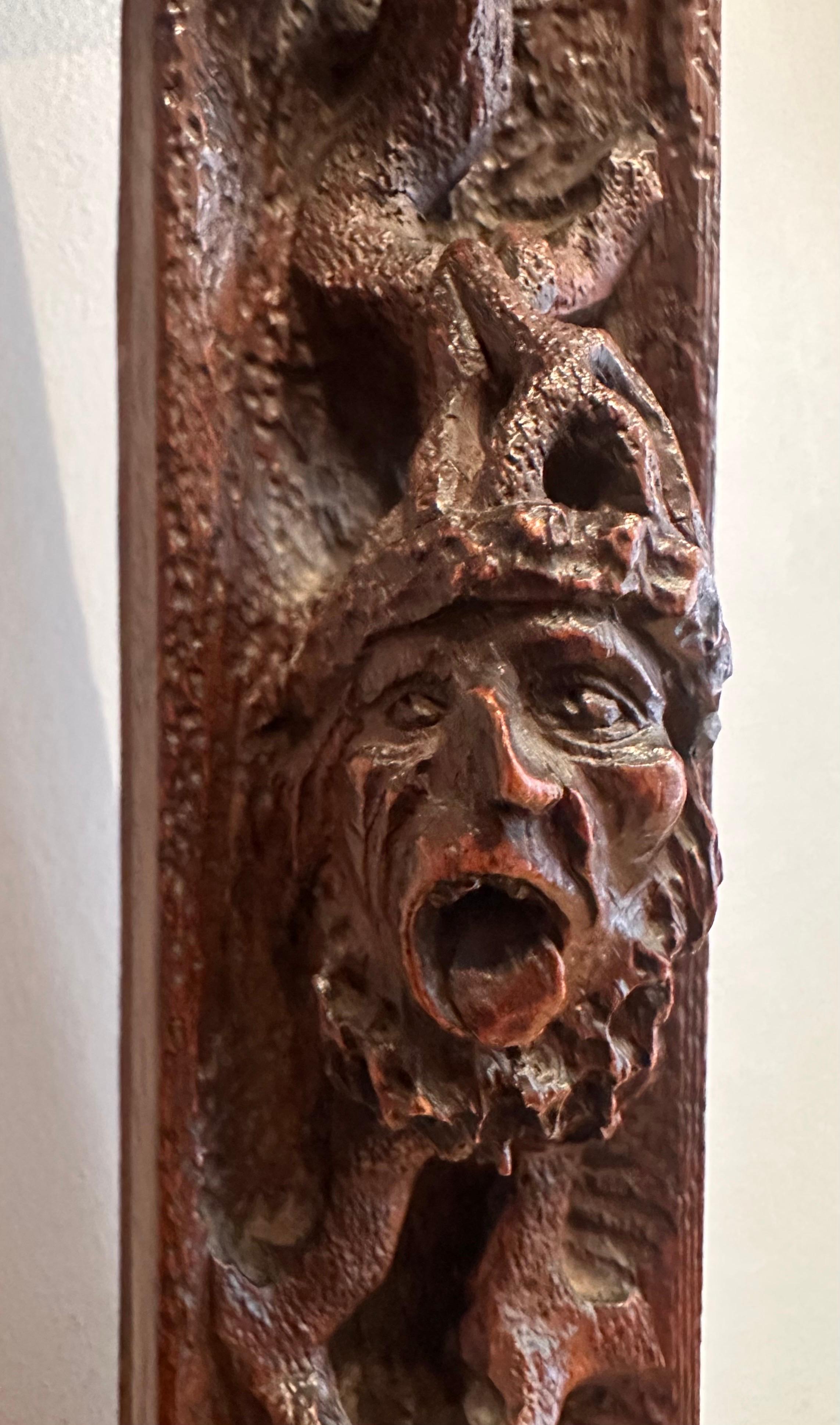 Carved and Openwork Wooden Frame, Austria, Early 19th C. For Sale 8