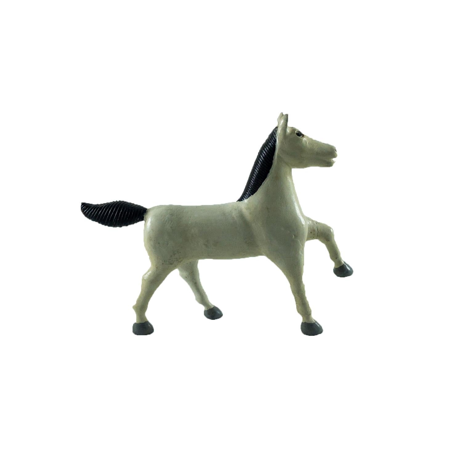 American Carved and Painted Folk Art Horse