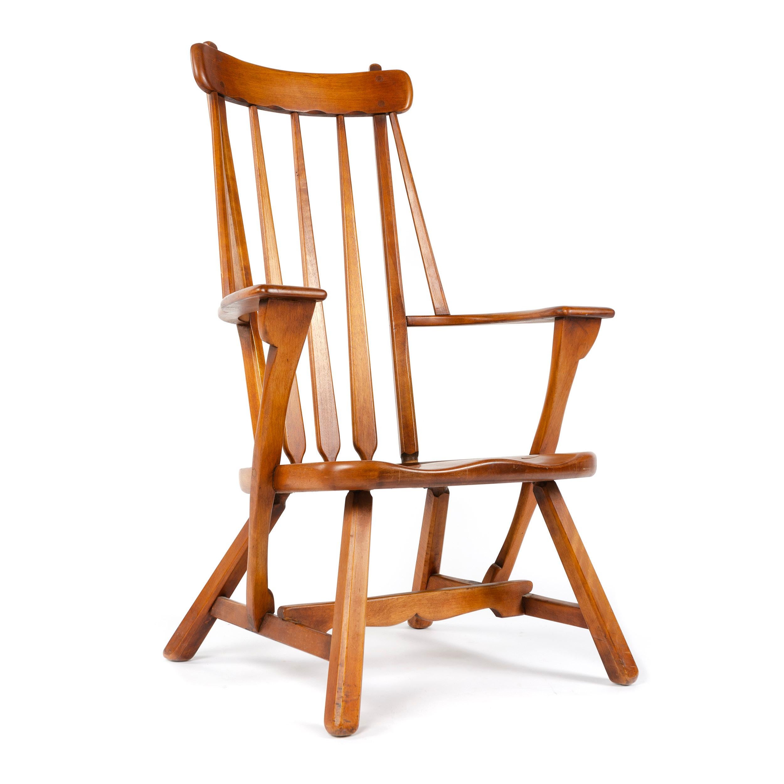 American Craftsman Windsor Armchair by Herman DeVries