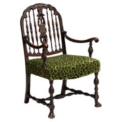 Carved Armchair, England circa 1890