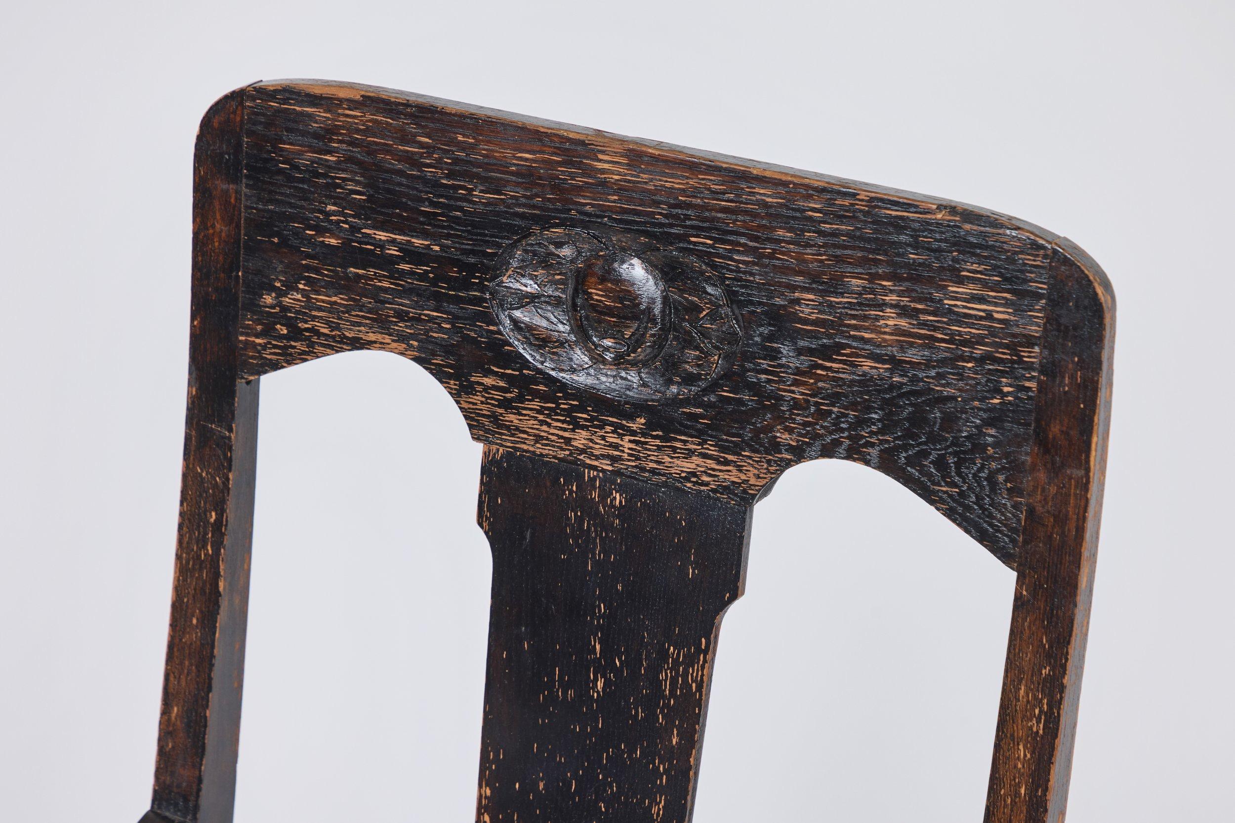 Legno Poltrona intagliata in vendita