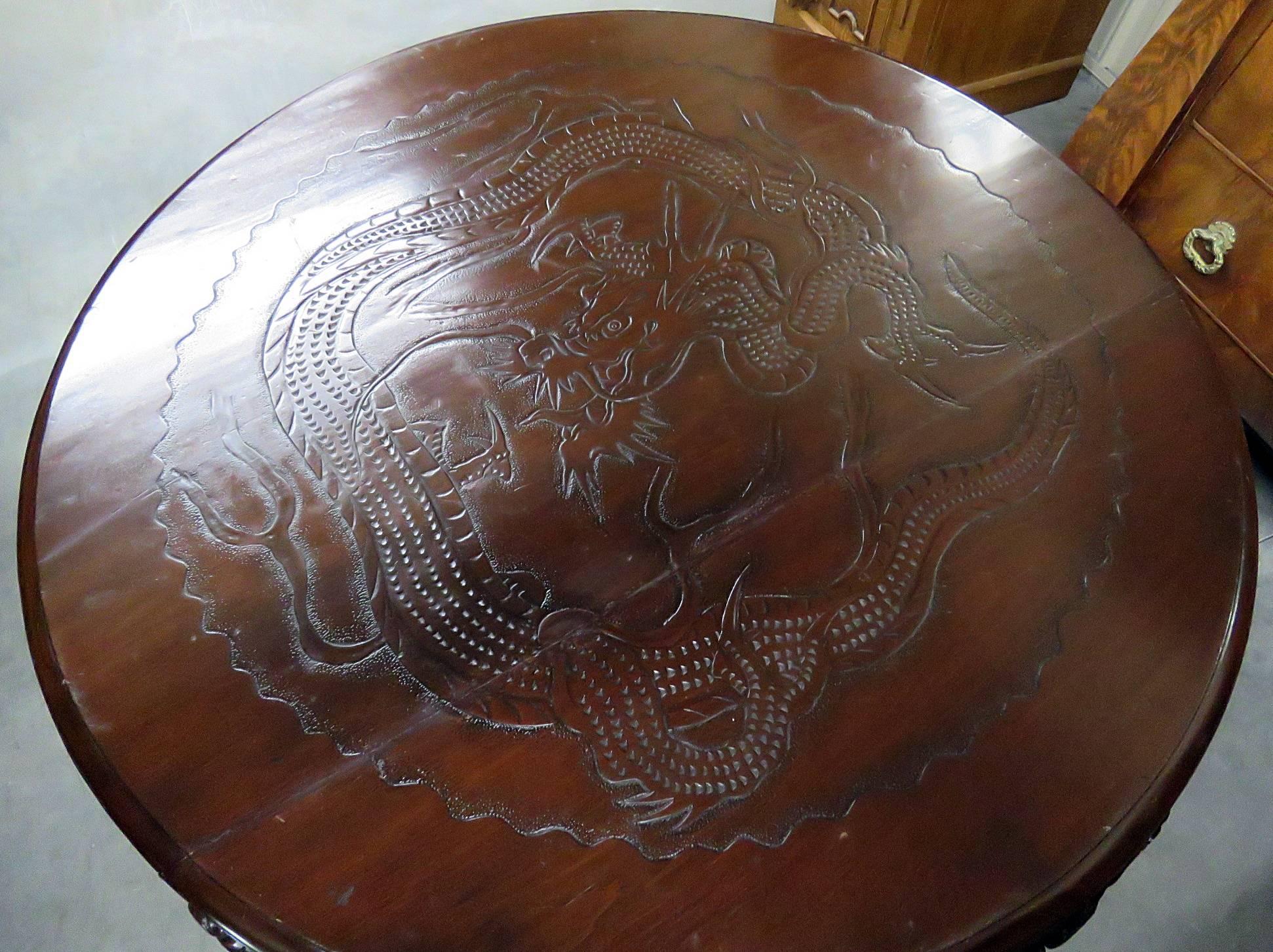 carved center tables
