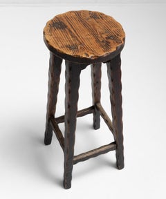 Carved Bar Stool, Spain circa 1930