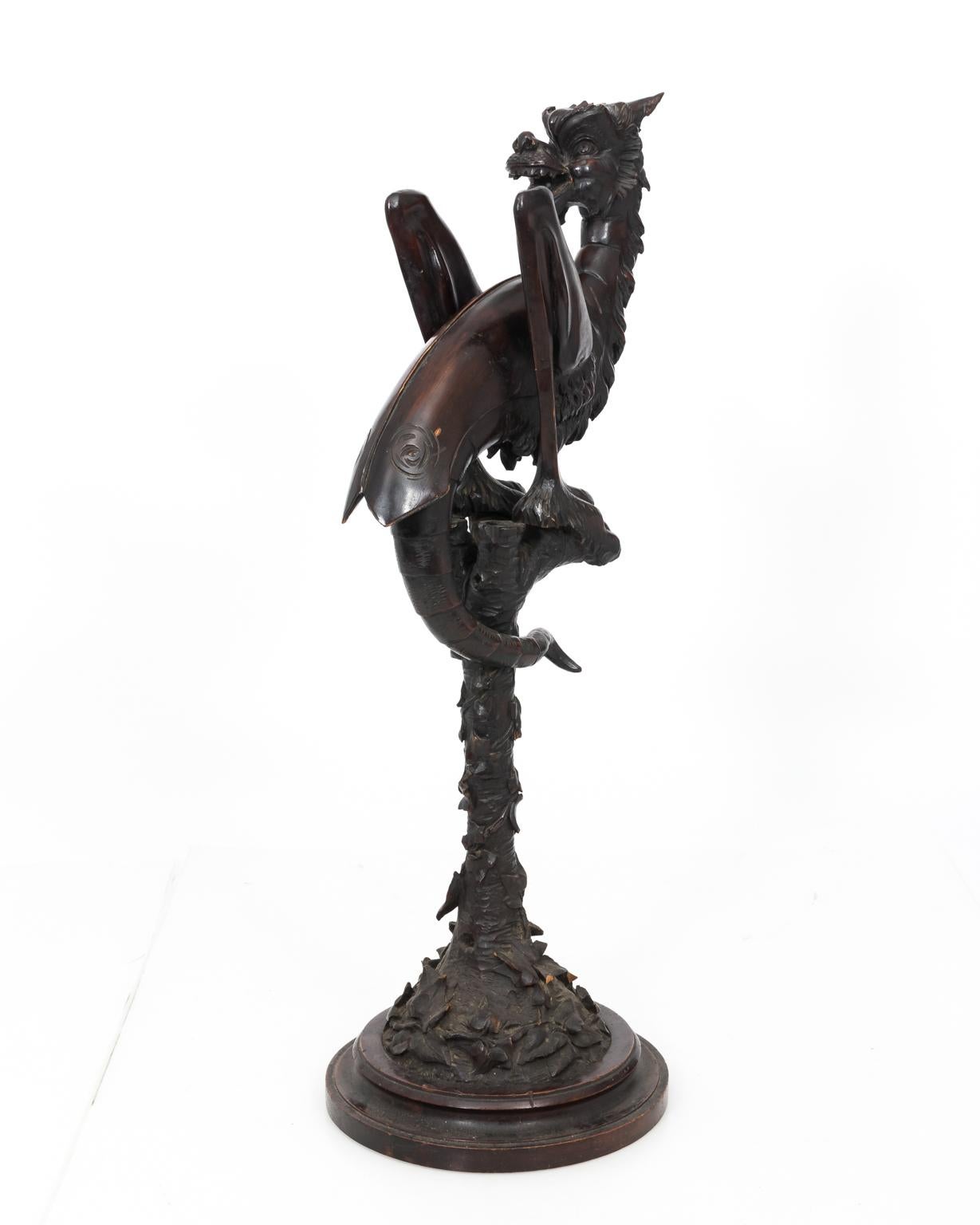 Carved Black Forrest Animal Figure, circa 1880 11