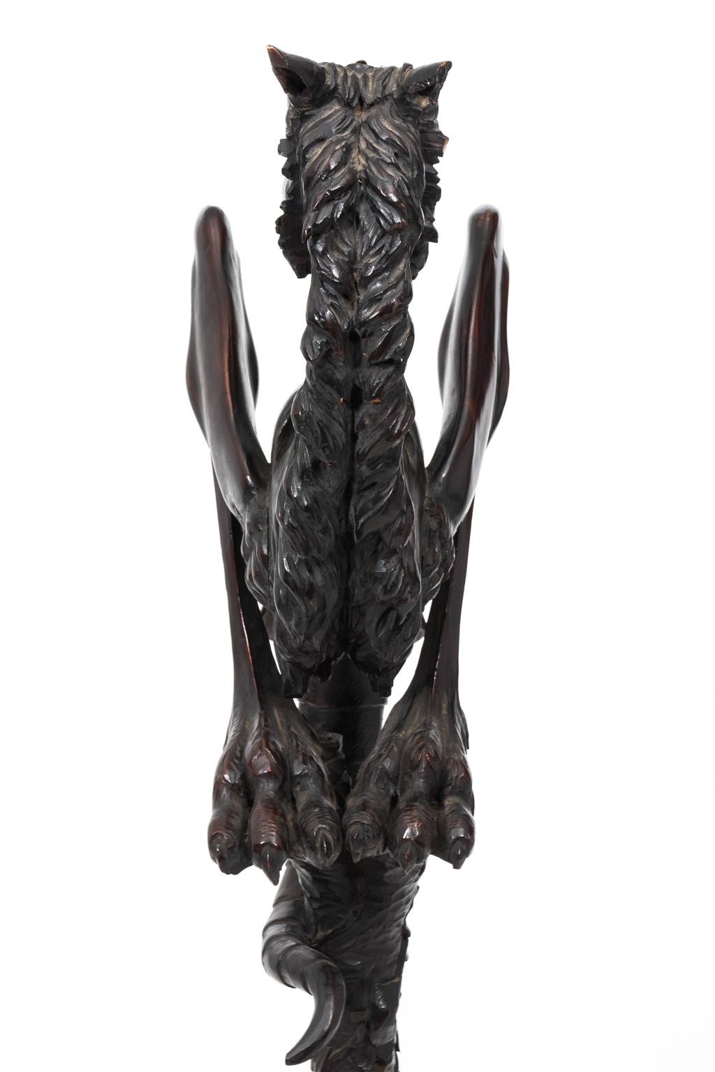 Late 19th Century Carved Black Forrest Animal Figure, circa 1880
