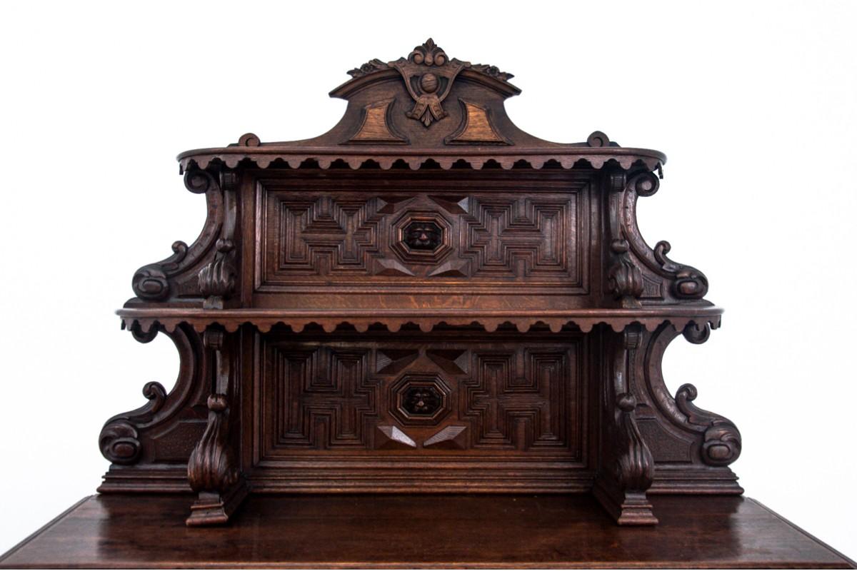 French Carved Buffet, France, circa 1880, Antique For Sale