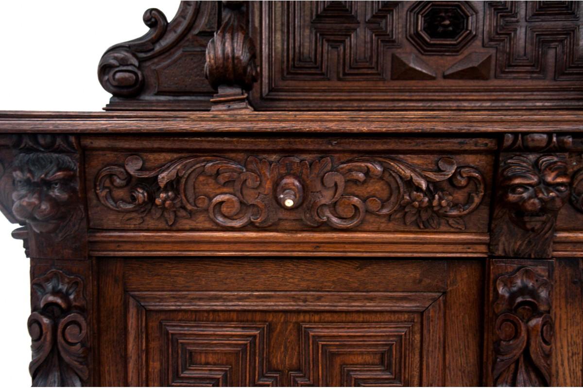 Carved Buffet, France, circa 1880, Antique For Sale 2