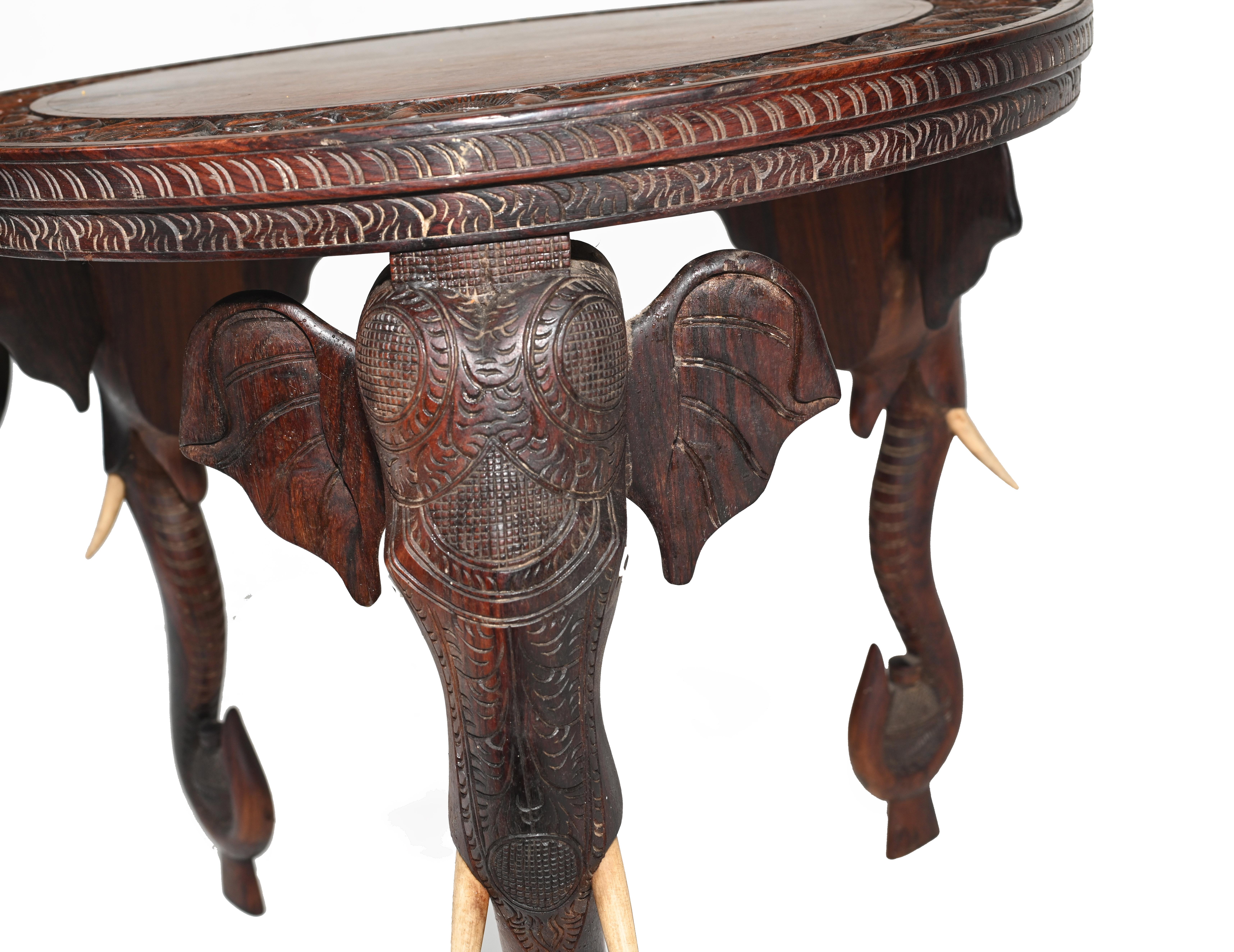 elephant leg table