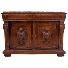 Carved Cabinet Commode, France, circa 1910