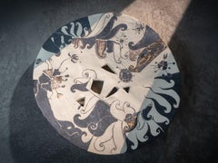 Carved Ceramic Large Platter Wojciech Dzienniak Contemporary Art 2023