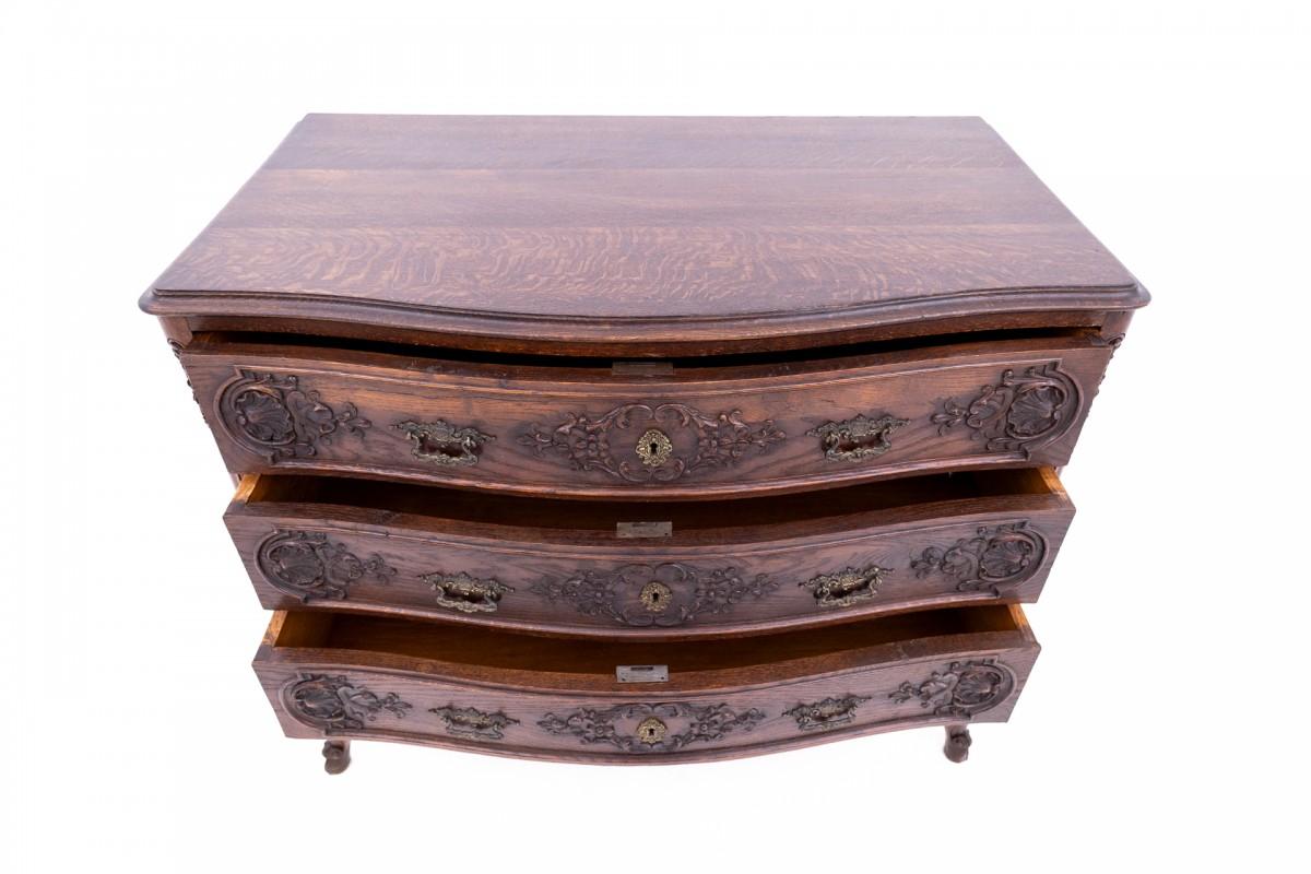 Geschnitzte Kommode, Frankreich, um 1880 im Angebot 3