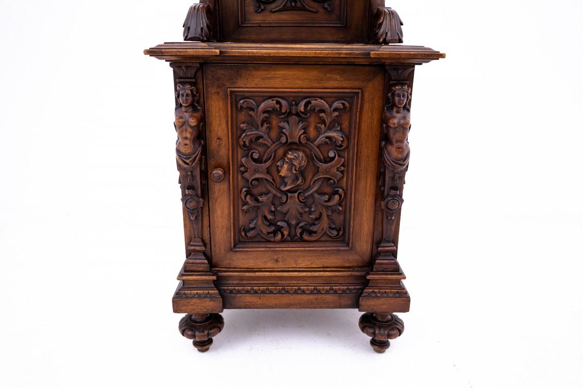 Carved chest of drawers, France, circa 1880. 2