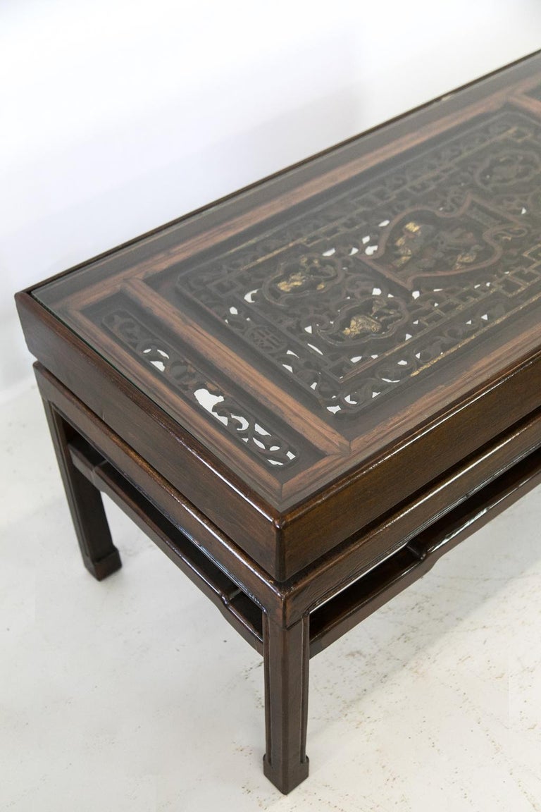 Carved Chinese Coffee Table For Sale at 1stDibs chinese coffee tables