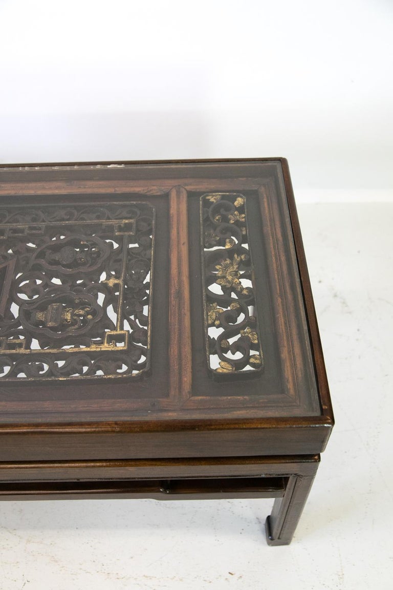 Carved Chinese Coffee Table For Sale at 1stDibs chinese coffee tables