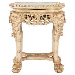 Carved Chinese Occasional Table