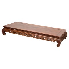 Antique Carved Chinese Platform Bed