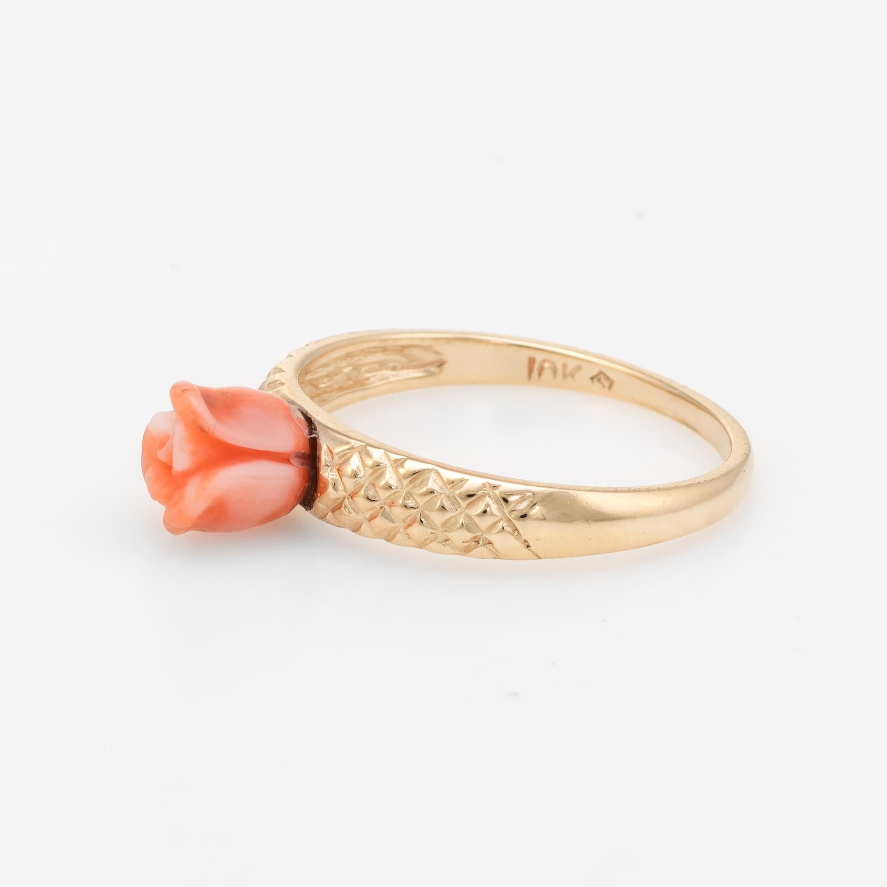 carved coral rose jewelry