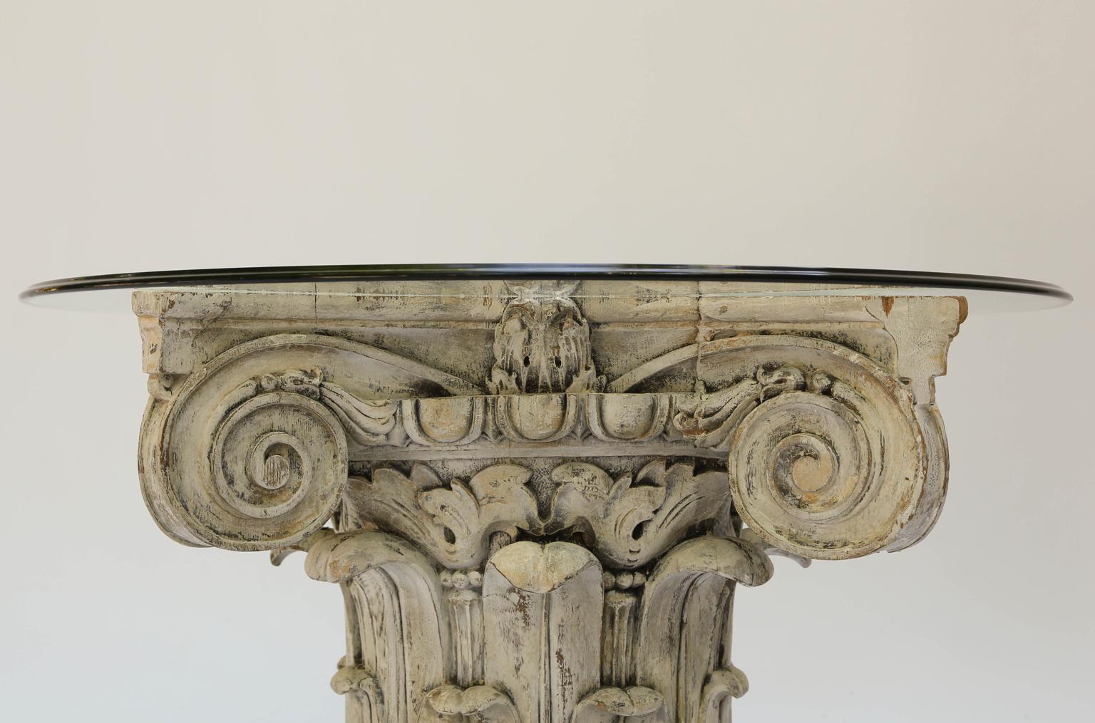 corinthian table base