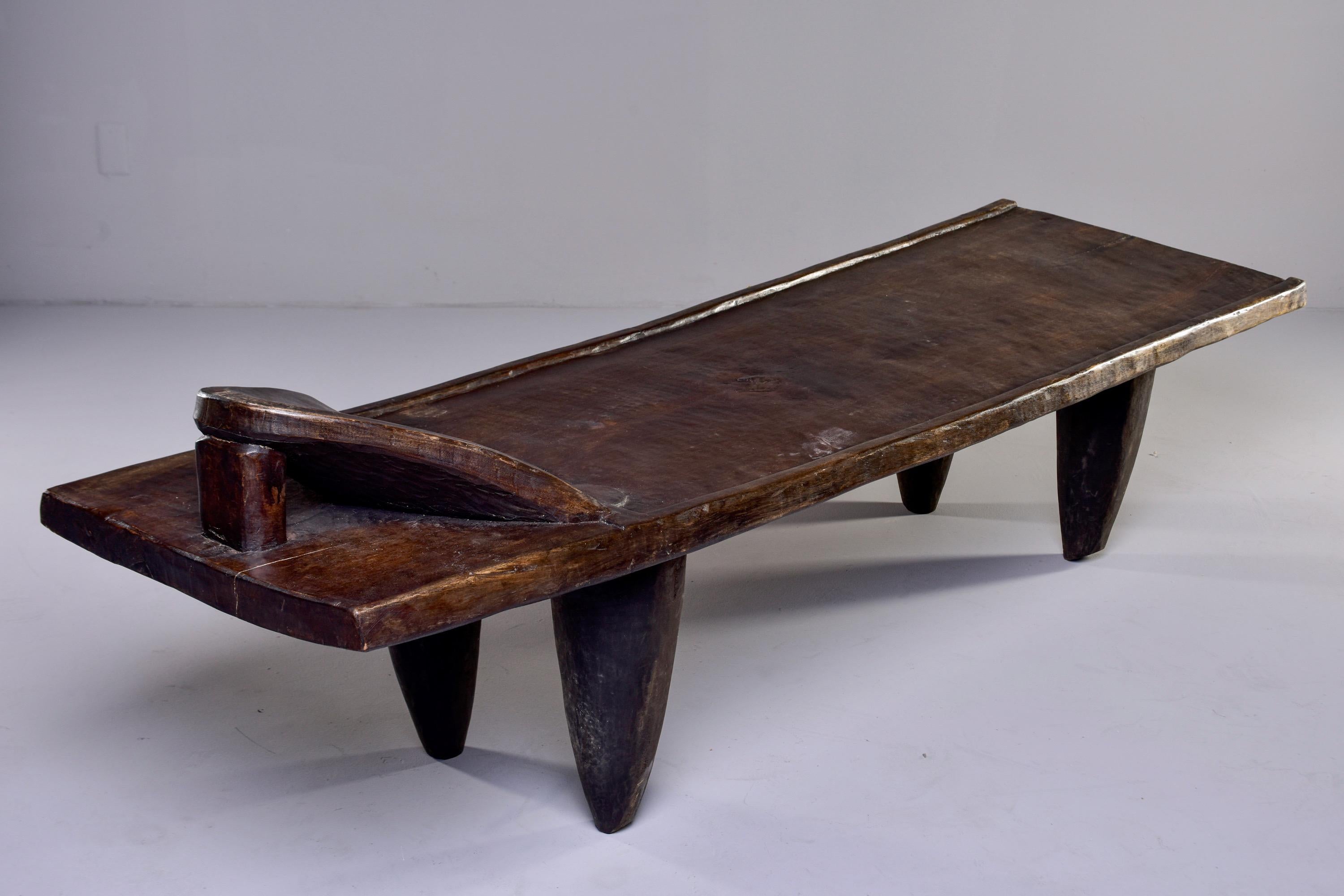 Carved Cote d’Ivoire Senufo Bench Day Bed 4