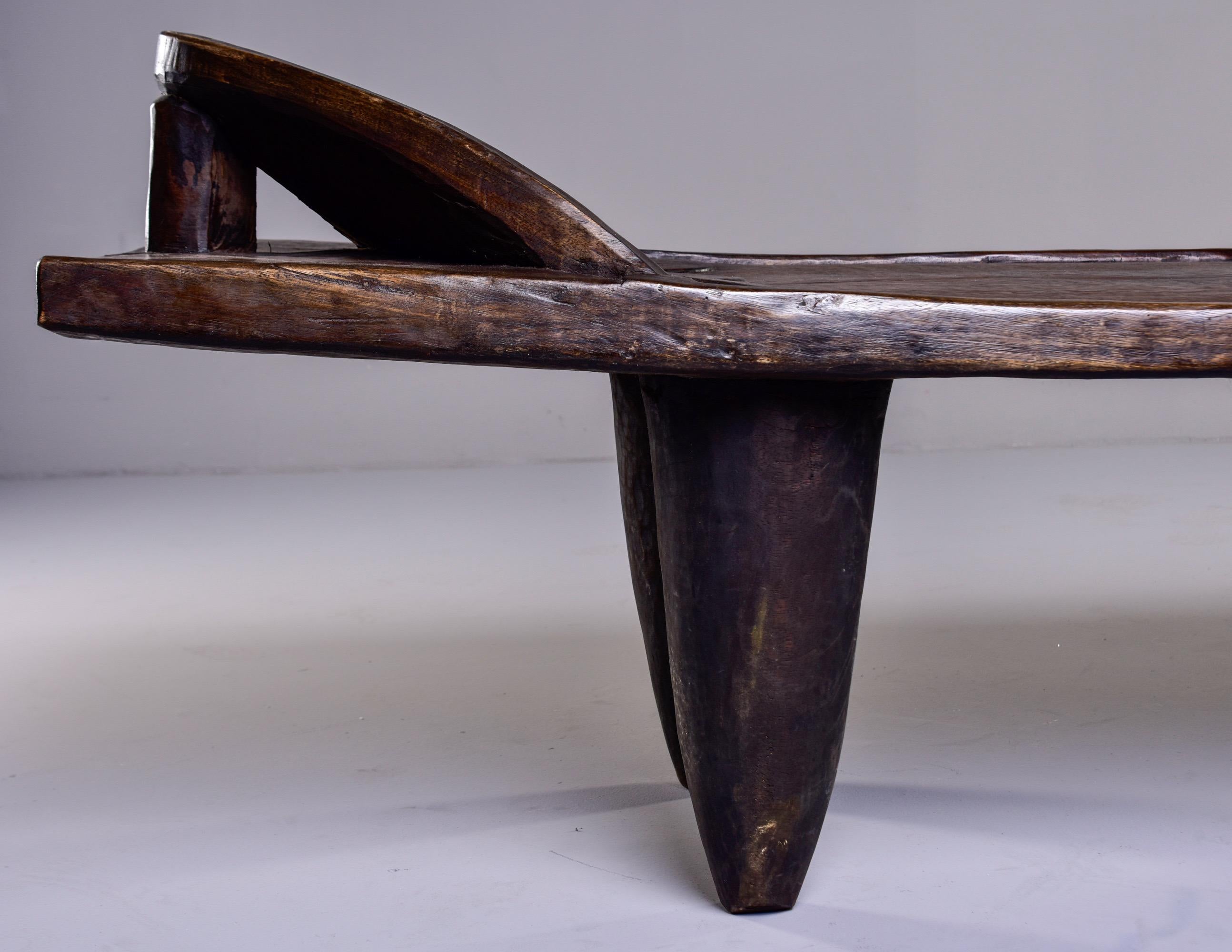 Tribal Carved Cote d’Ivoire Senufo Bench Day Bed