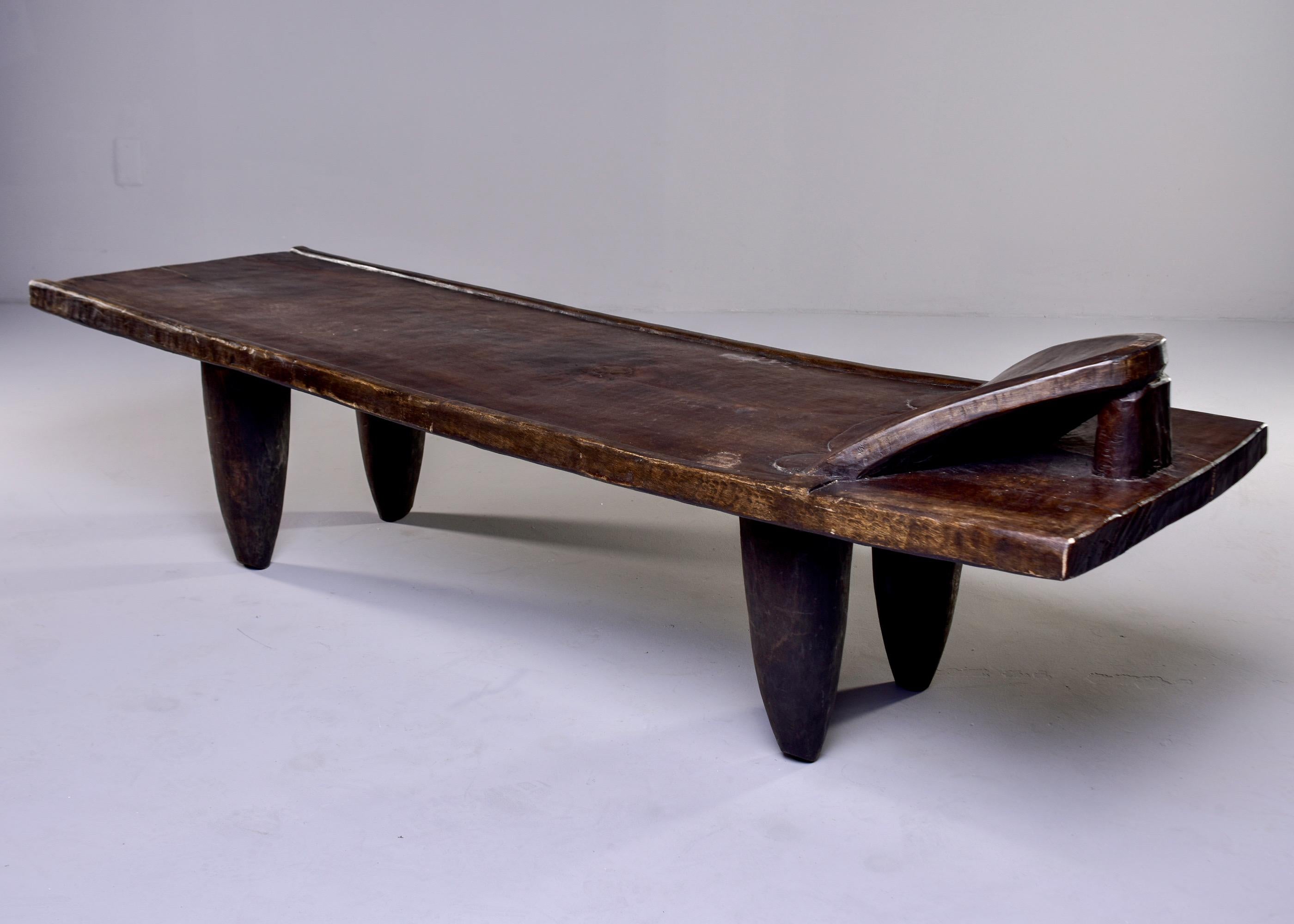 Carved Cote d’Ivoire Senufo Bench Day Bed 1