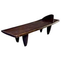 Carved Cote d’Ivoire Senufo Bench Day Bed