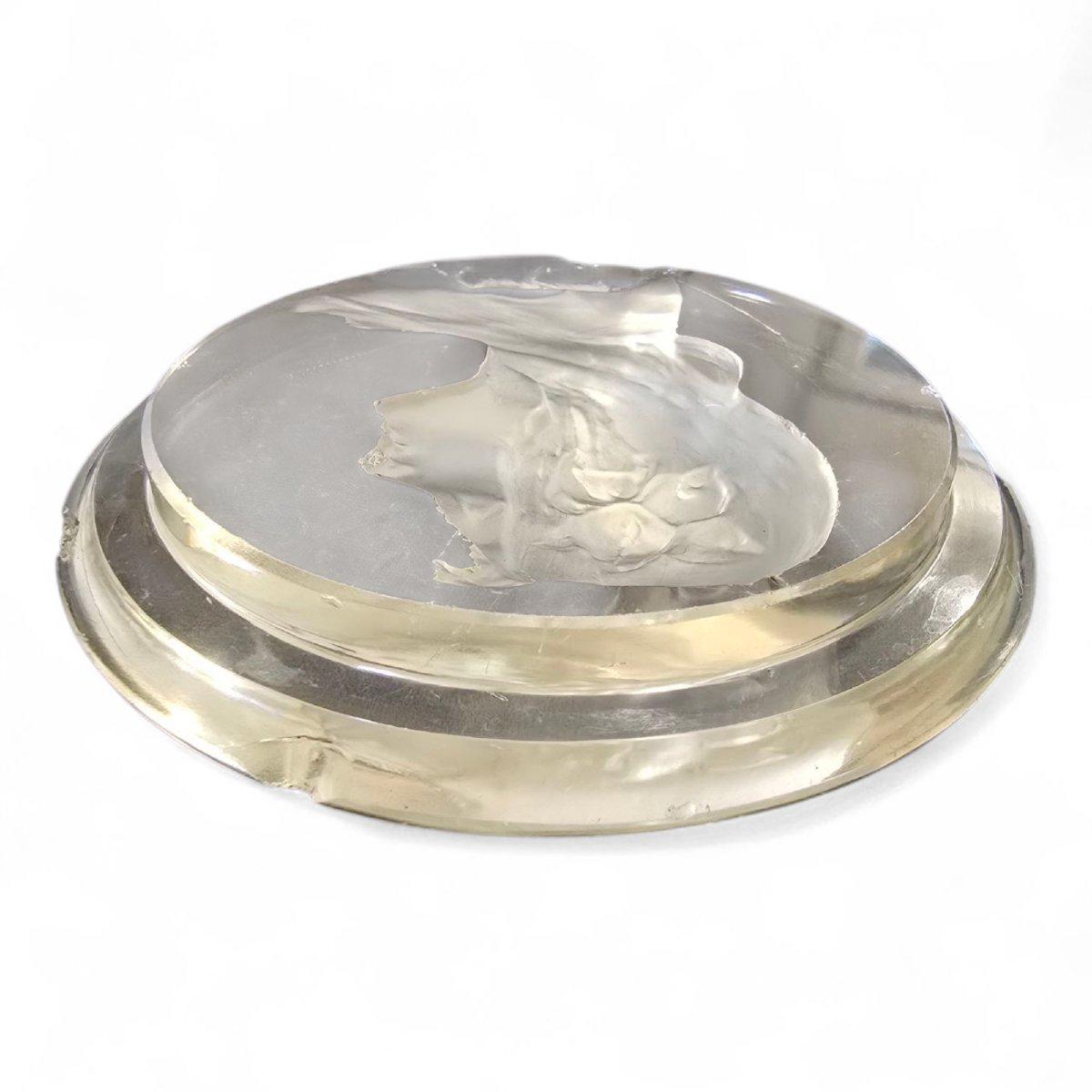 Medallón de Cristal Tallado - Siglo XIX siglo XIX en venta