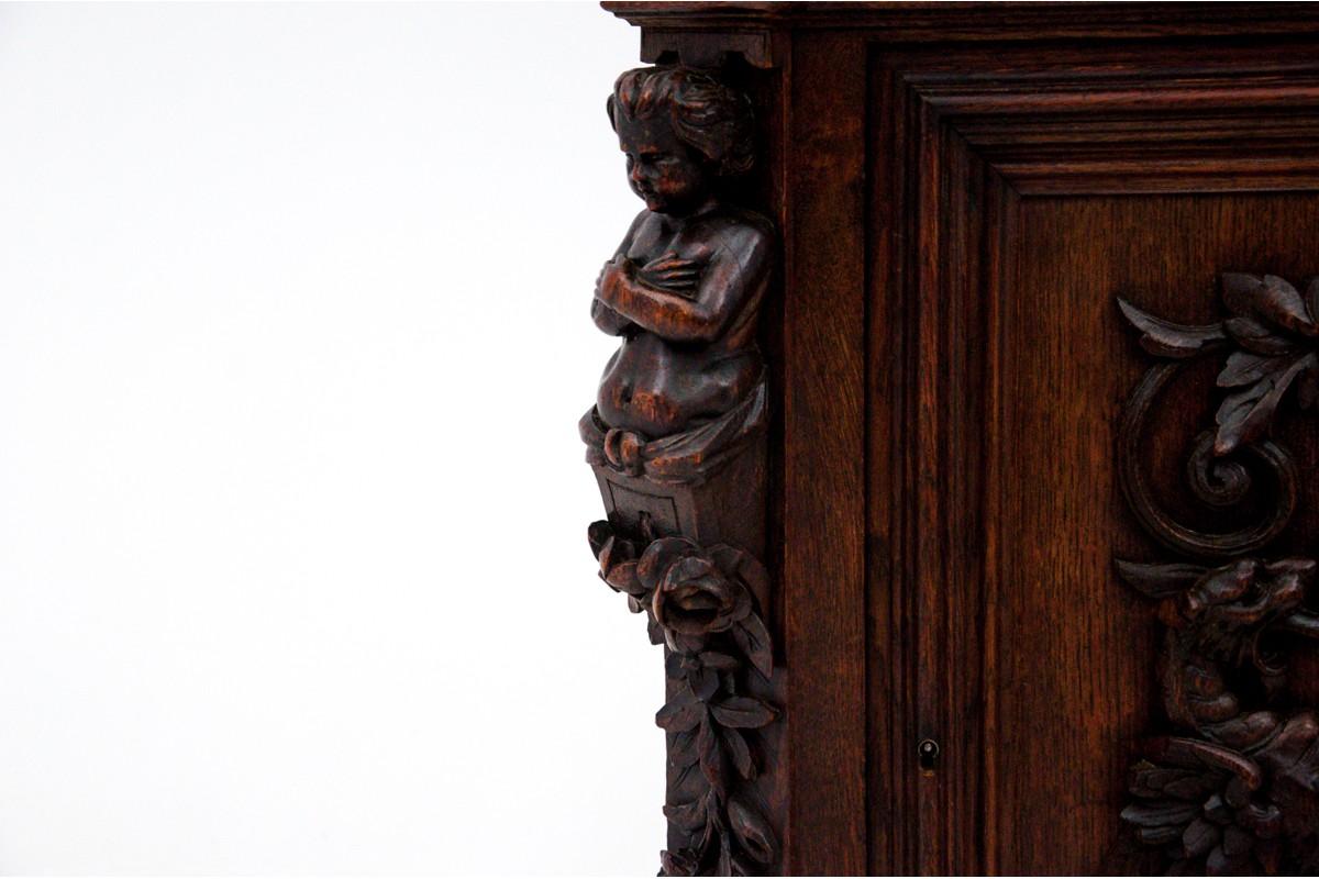 Carved Cupboard, France, circa 1880 For Sale 9