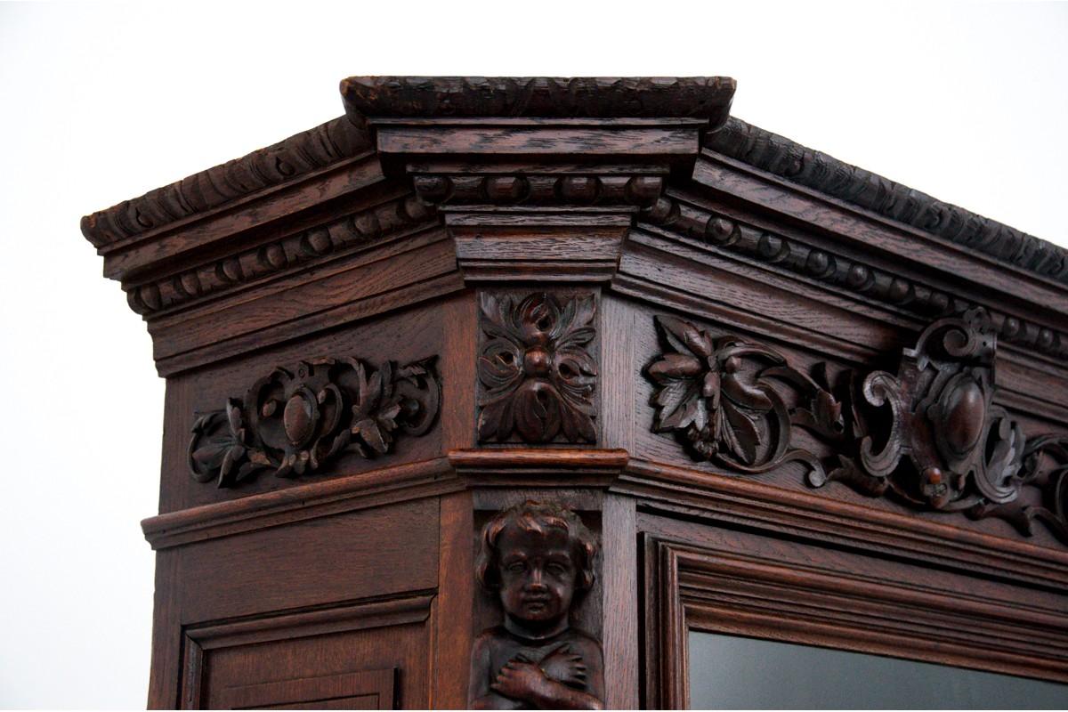 Geschnitztes Schrank, Frankreich, um 1880. im Angebot 2