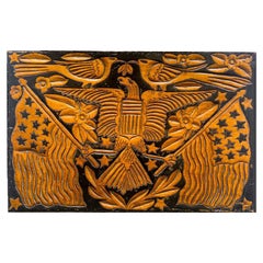 Antique Carved Decorative Panel