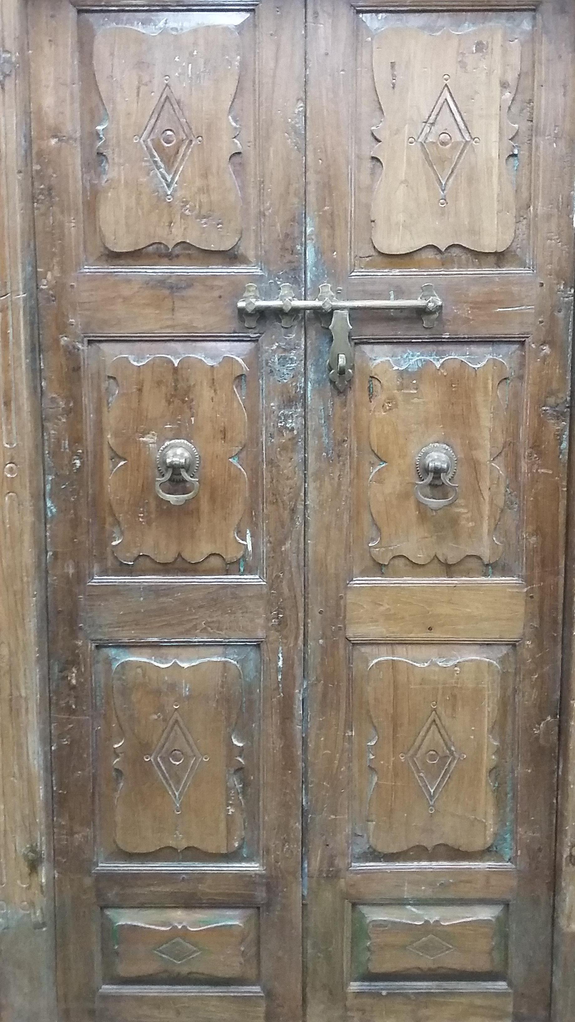 20th Century Carved Door Set