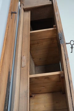 Carved Dutch Oak Mid 18th Century Chest / Side Table