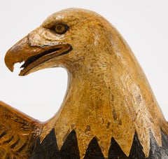 Carved Eagle Plaque
