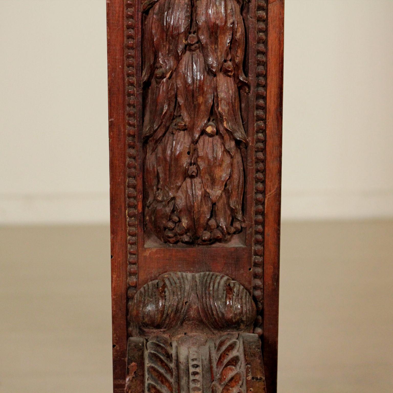 Mahogany Carved Easel for Paintings