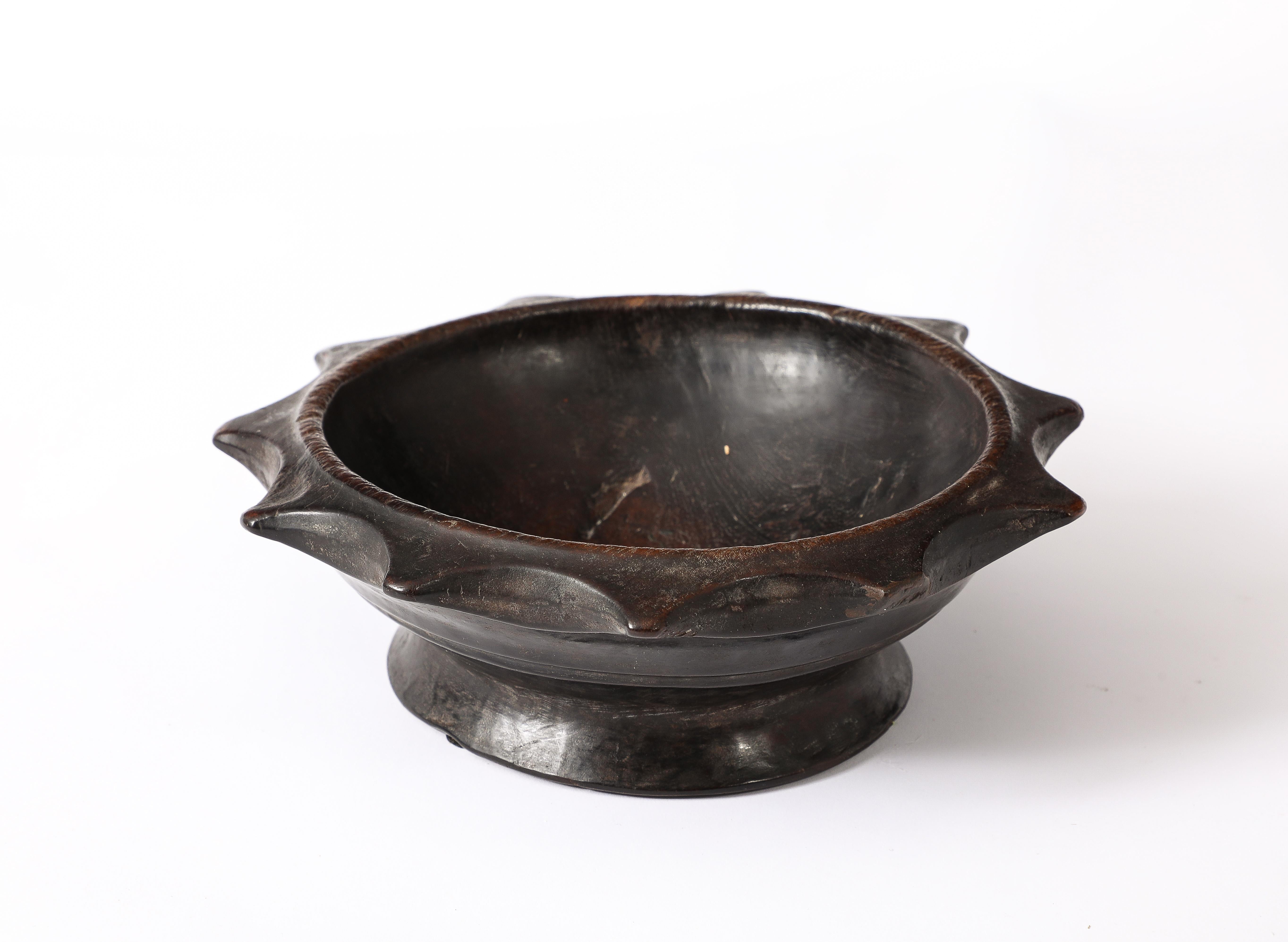 Folk Art Carved Ebony 