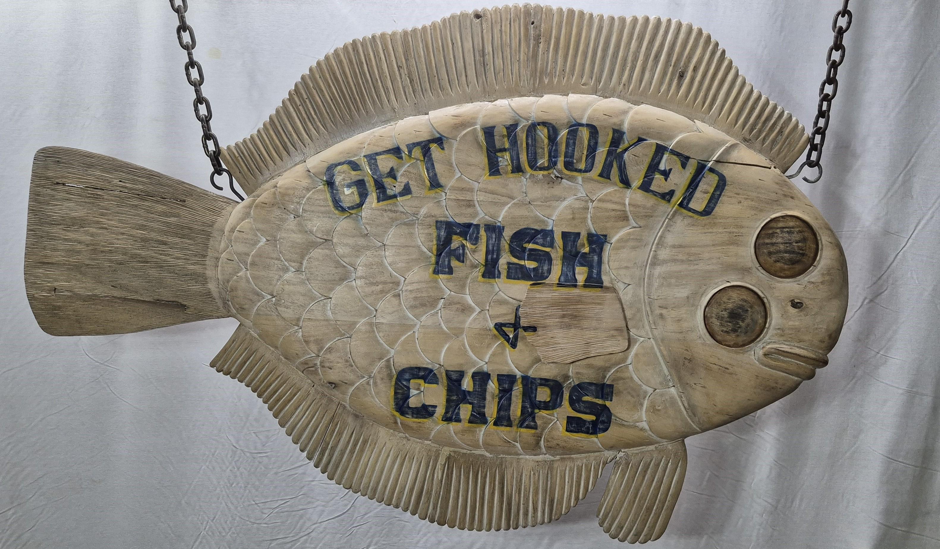Hand carved and painted 