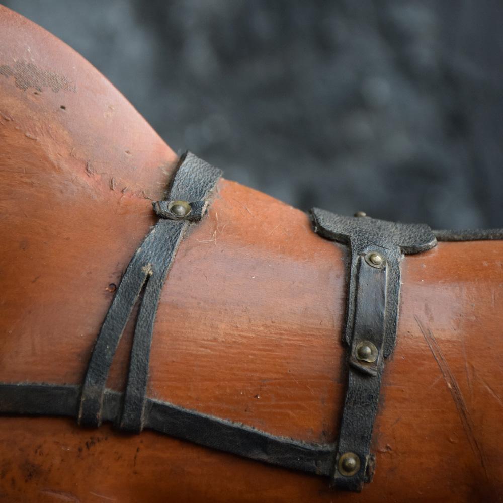 Carved Folk Art German Decorative Figure of a Horse, circa 1880 In Good Condition In London, GB