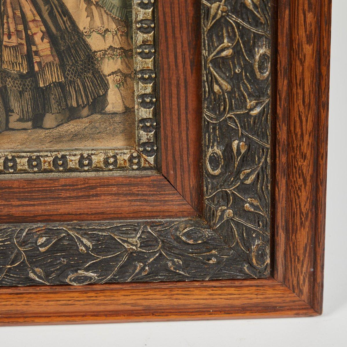 Carved Frame In Good Condition For Sale In Los Angeles, CA