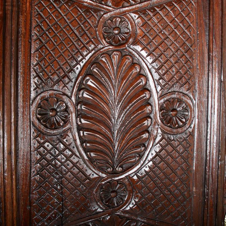 Carved French Armoire 1